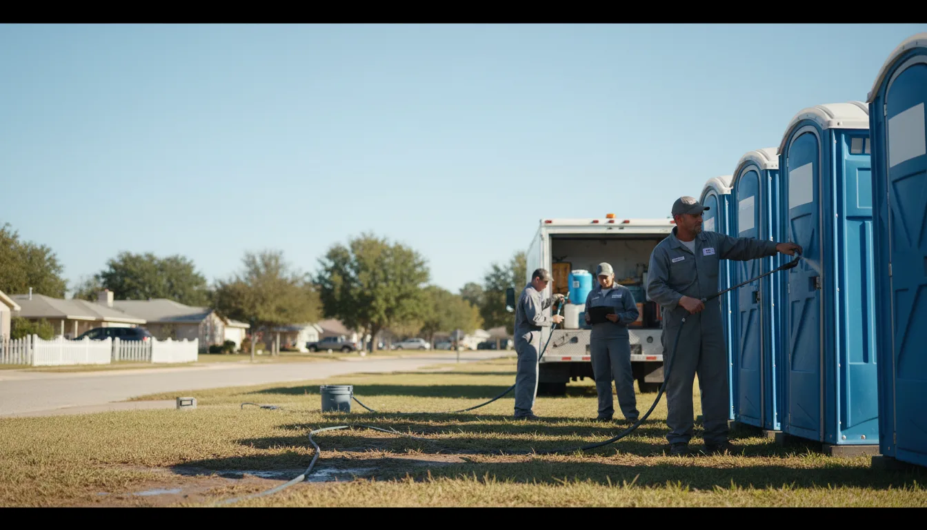 Long-Term Portable Toilet Rental in Valrico, FL near me